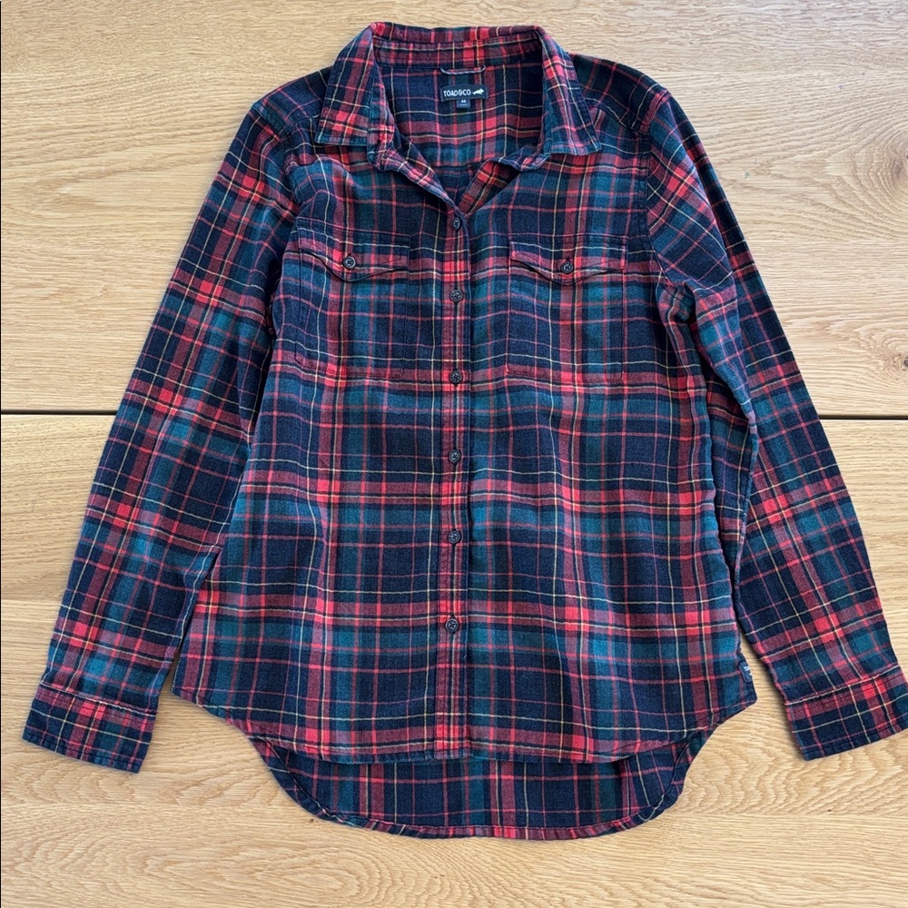 Toad&Co Reform Flannel Button Down Top